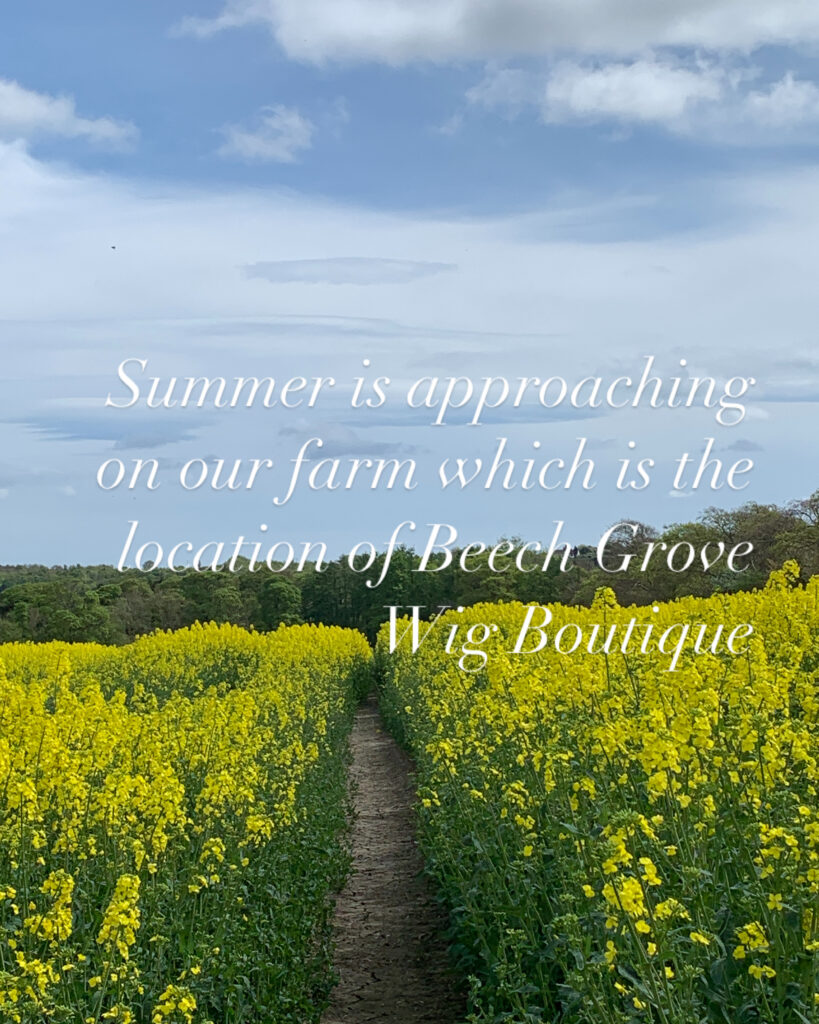 Best wig shop - perfect tranquil, countryside location.