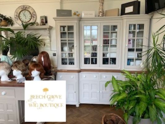 Finding the right colour of wig or topper and Beech Grove Wig Boutique.
